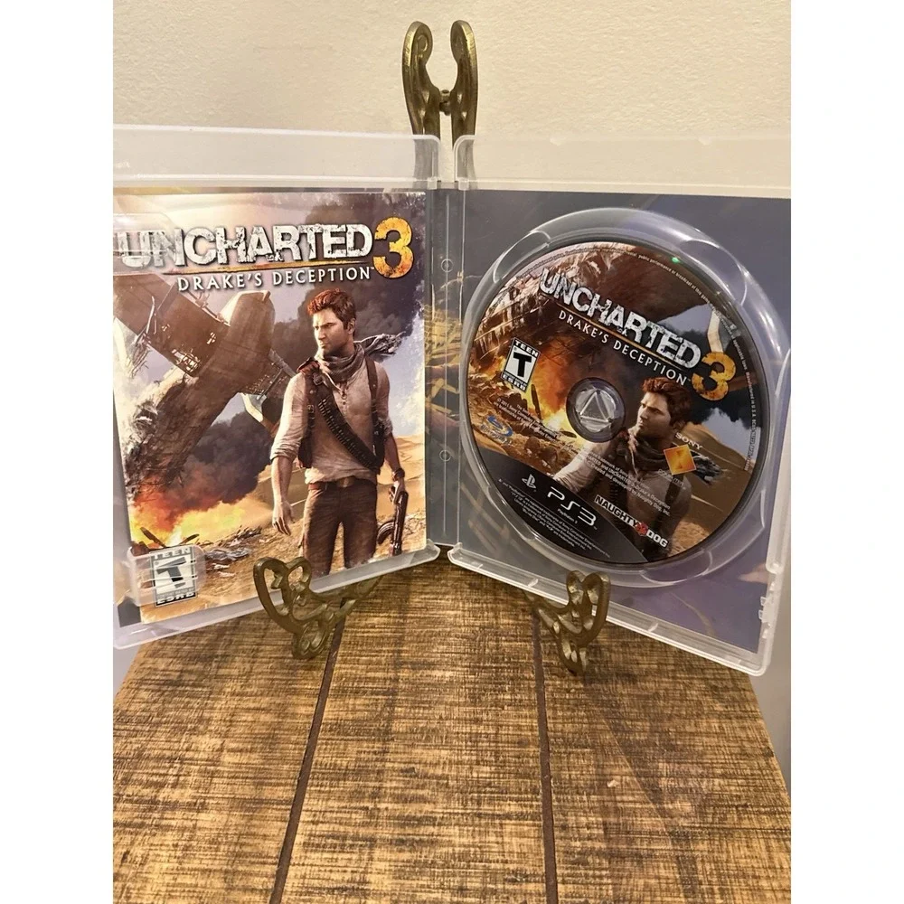 Uncharted 3:‎ Drake's Deception - Sony PlayStation 3 COMPLETE WITH MANUAL